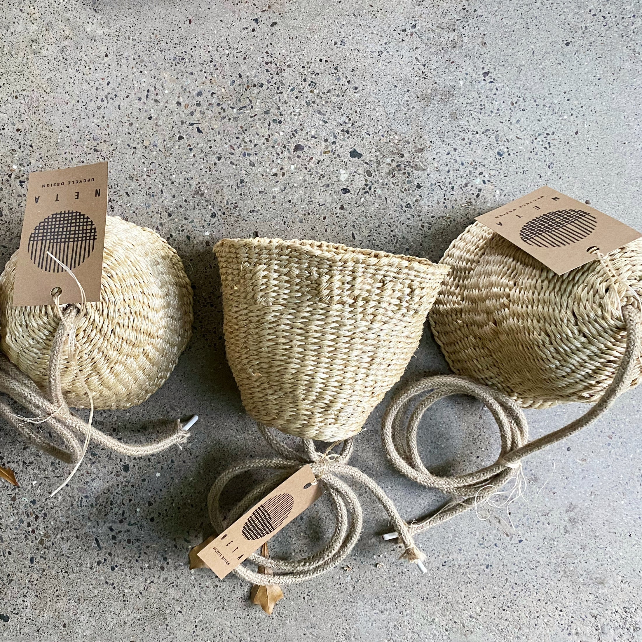 Taller de cestería armado de Lámpara