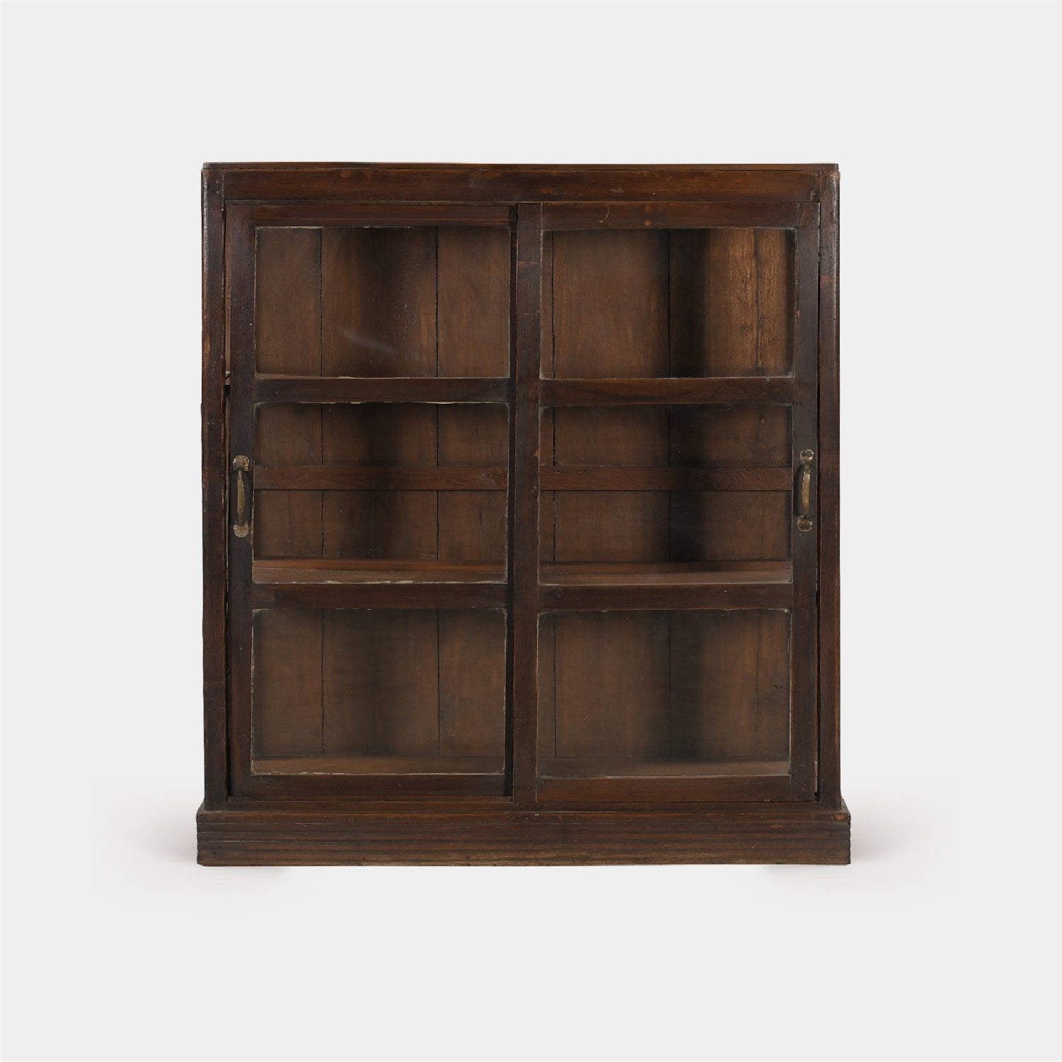 Vitrina 2 Puertas Madera y Vidrio #9