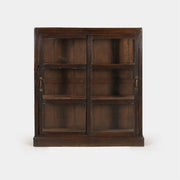 Vitrina 2 Puertas Madera y Vidrio #9