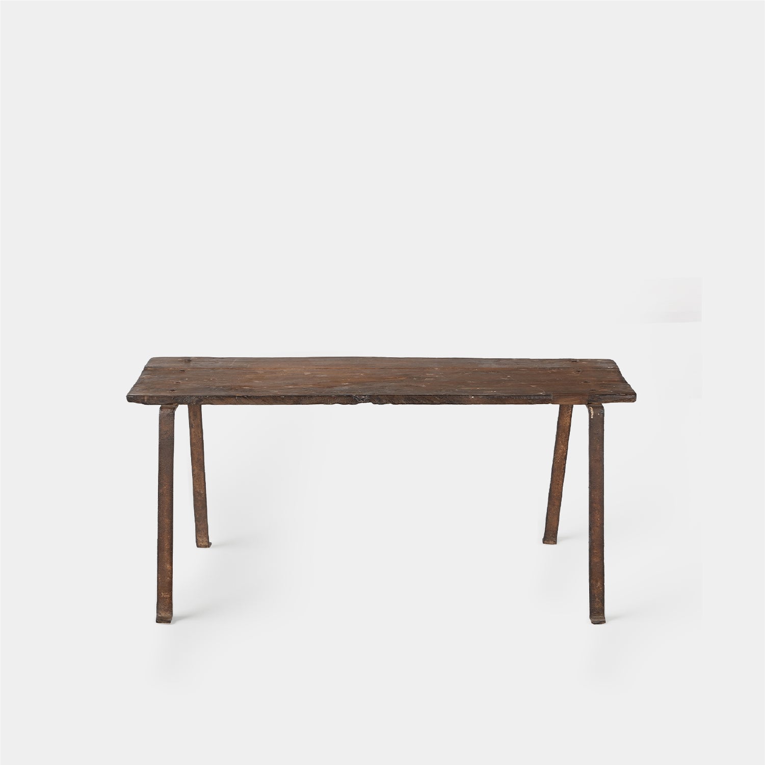 Banca Madera y Acero Medium #3