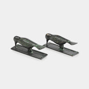Manilla Puerta Pajaro Bronce