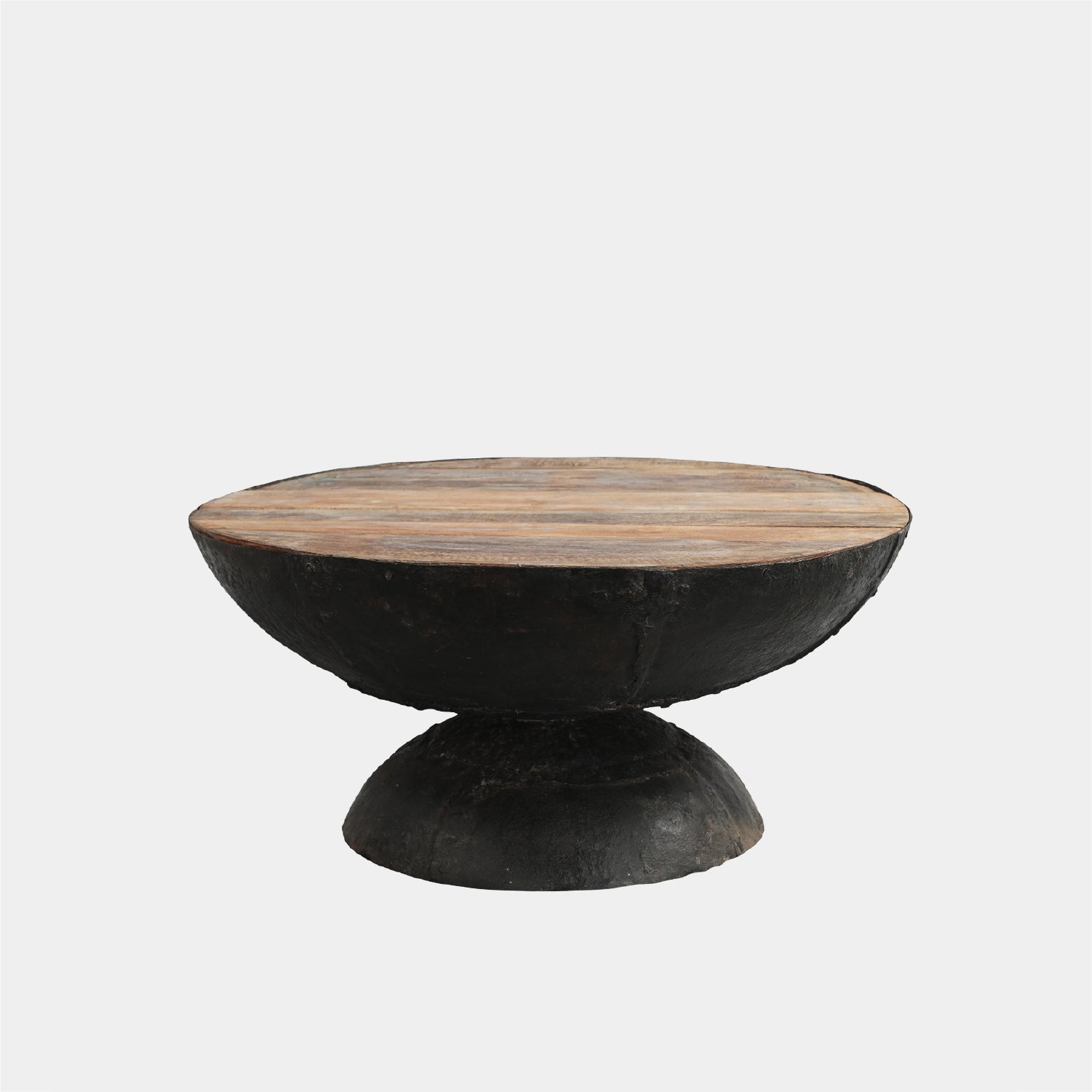 Mesa Centro madera y acero