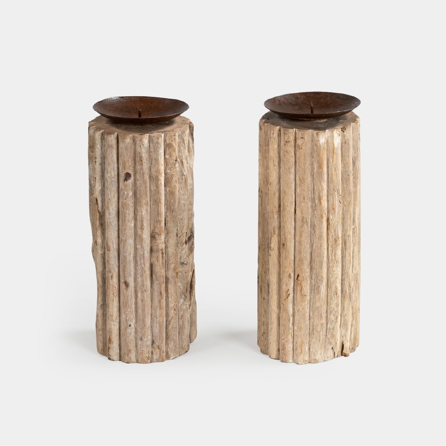 Porta Velas Madera