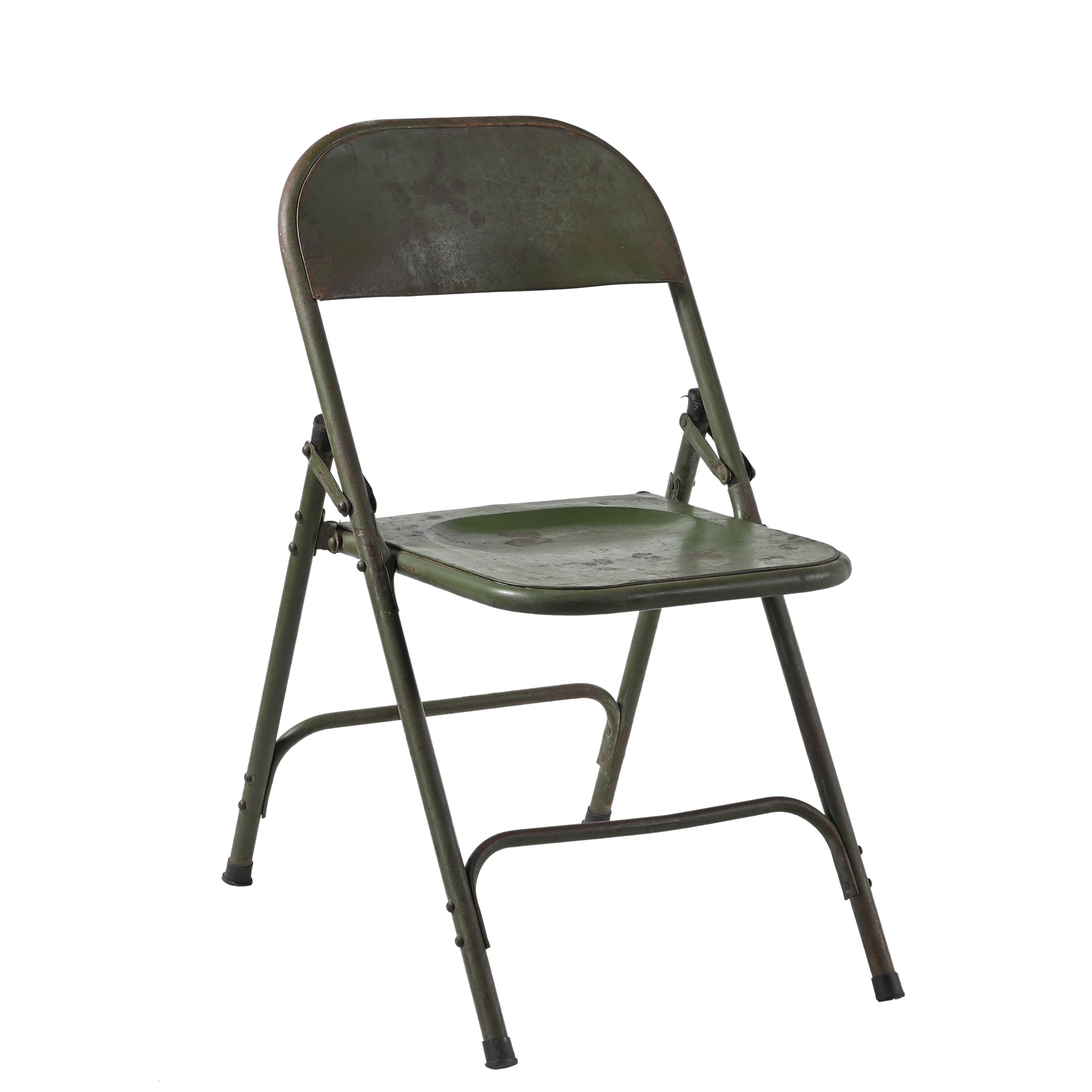 Silla Plegable Metal Verde