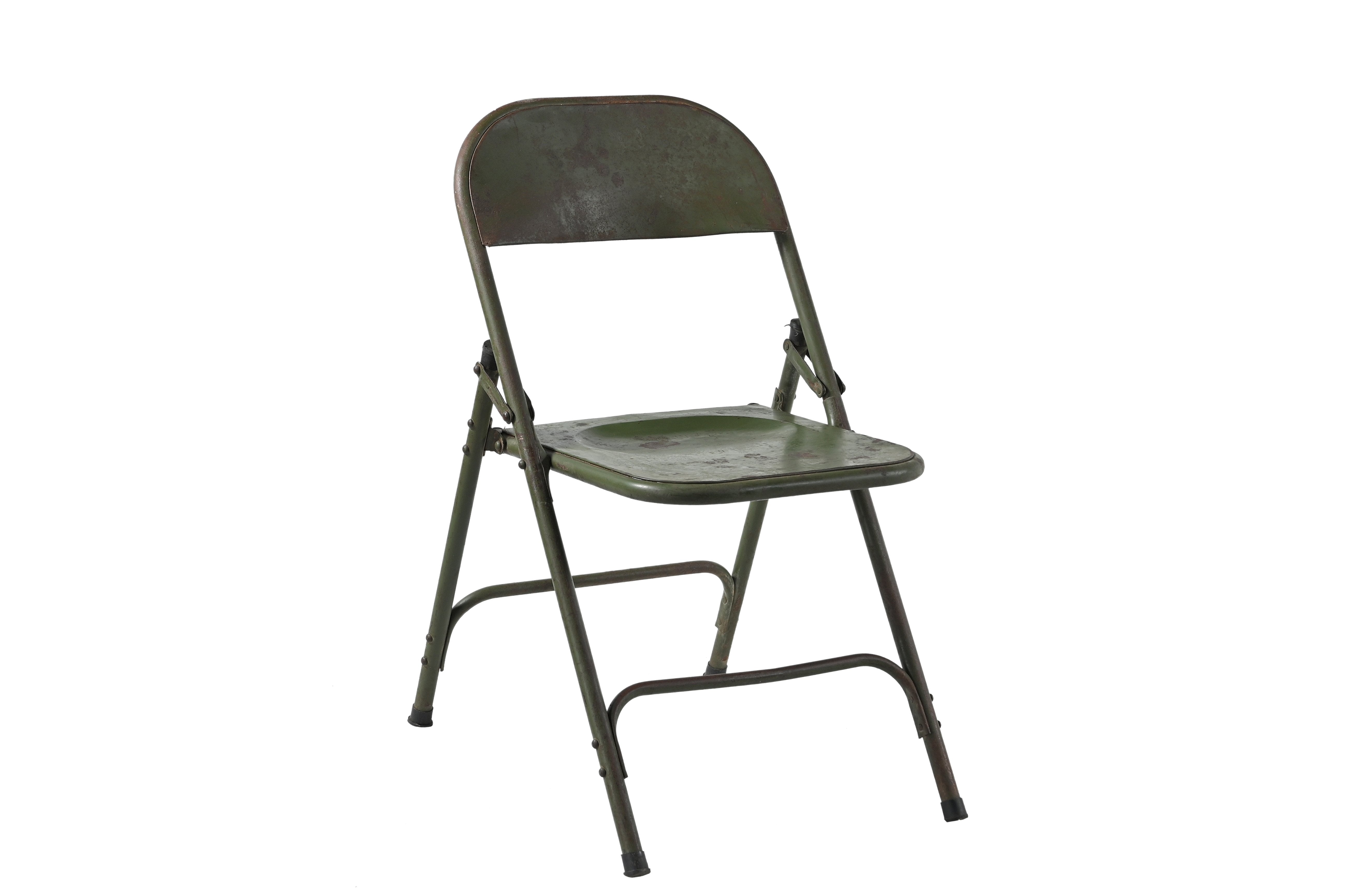 Silla Plegable Metal Verde