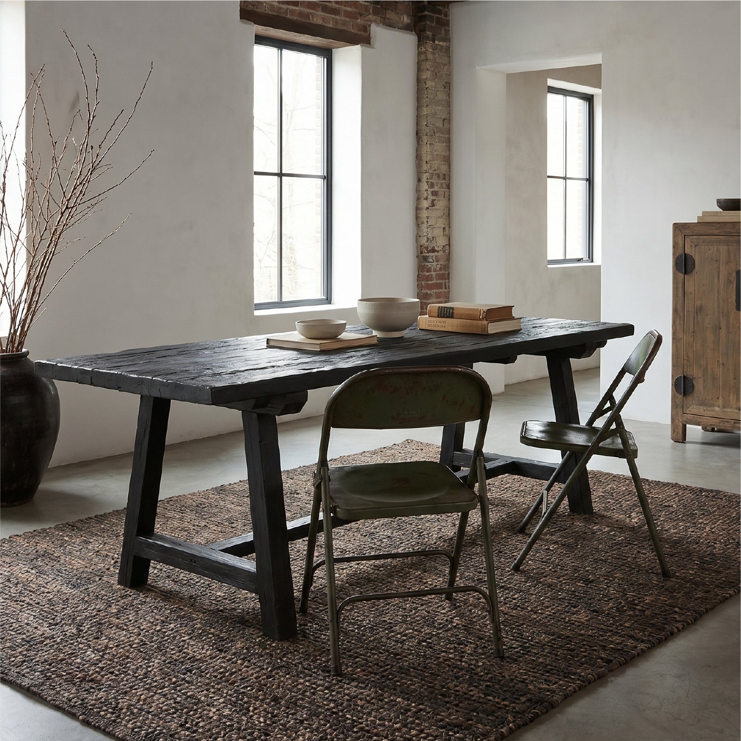 Silla Plegable Metal Verde