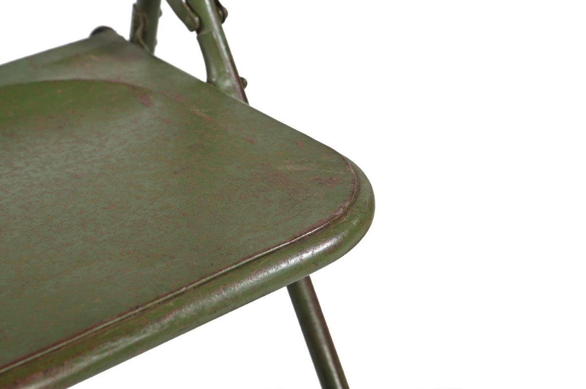 Silla Plegable Metal Verde