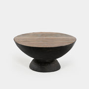 Mesa Centro Madera y Acero 80
