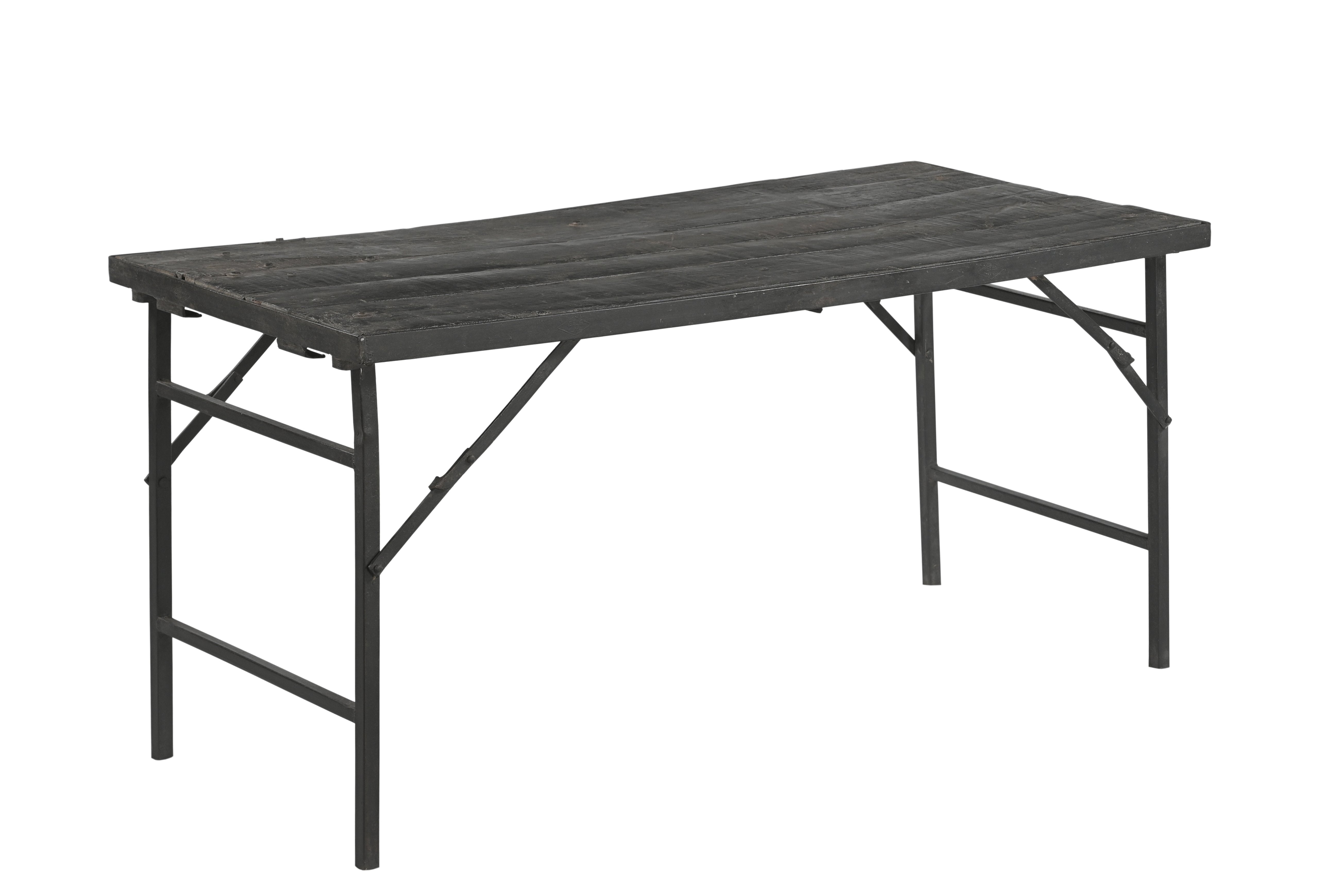 Mesa Plegable Madera y Acero 148
