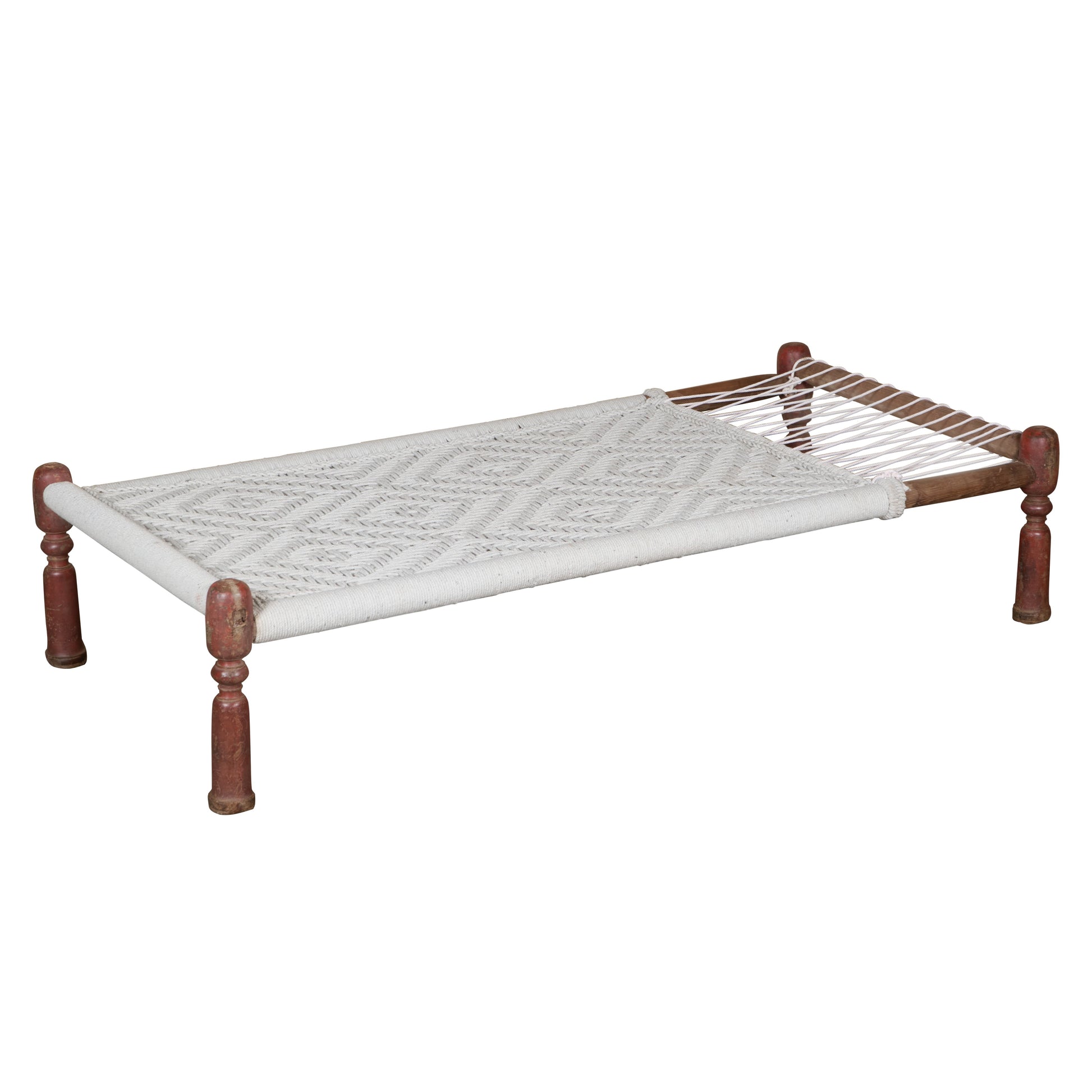Day Bed Madera y Algodon
