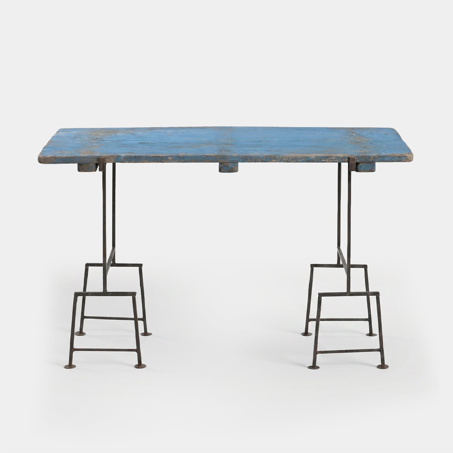 Mesa Comedor Madera y Acero