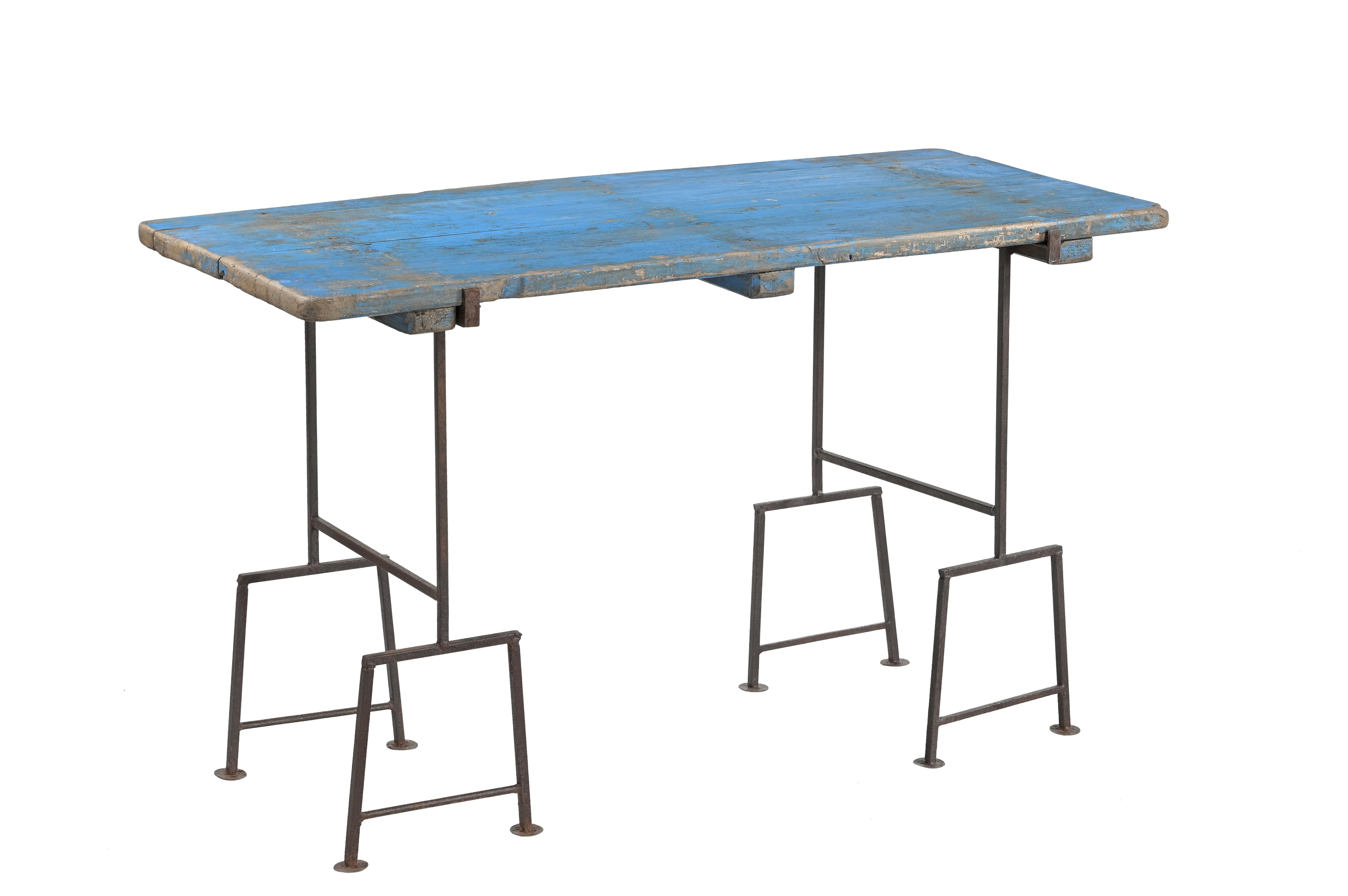 Mesa Comedor Madera y Acero