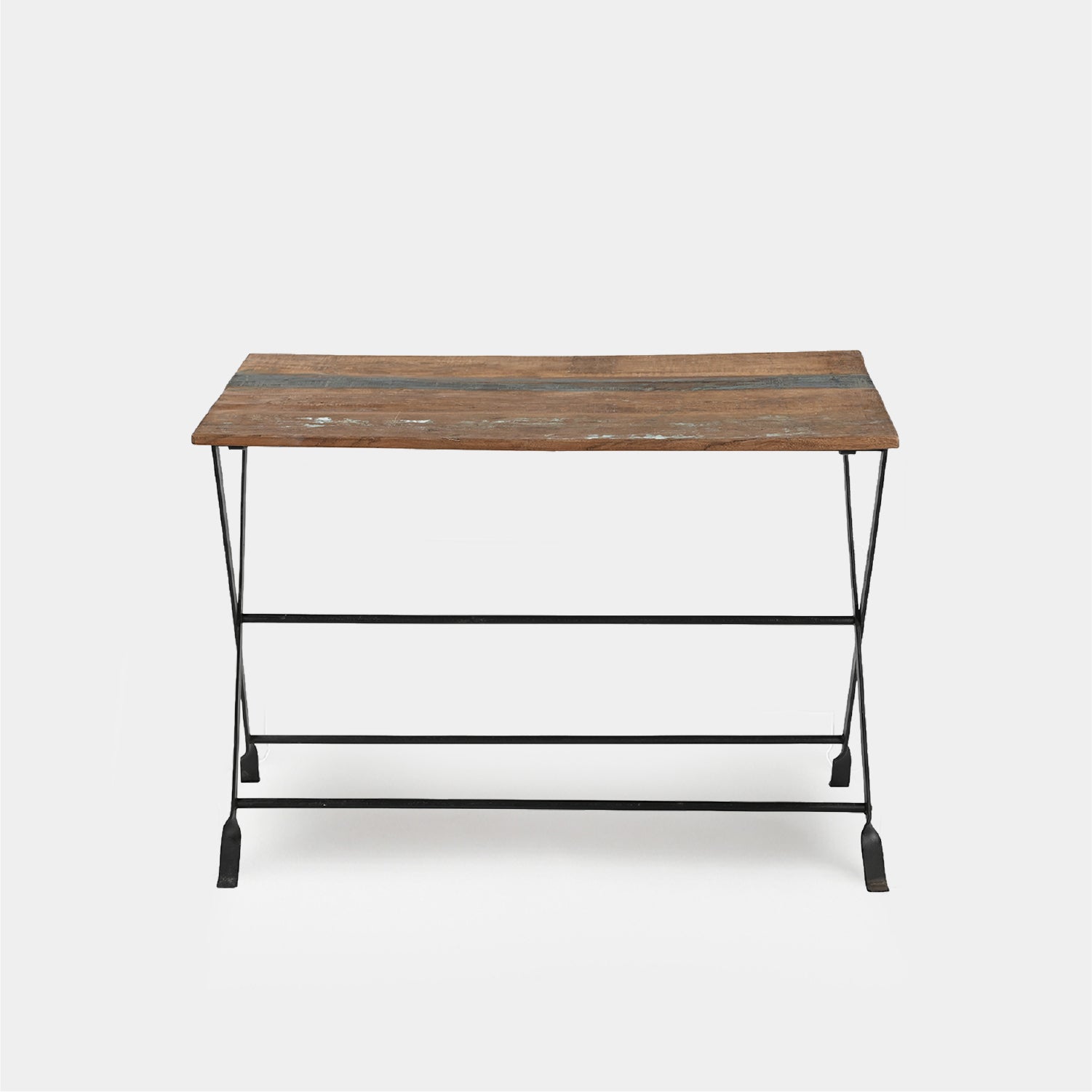 Mesa Plegable Madera y Acero