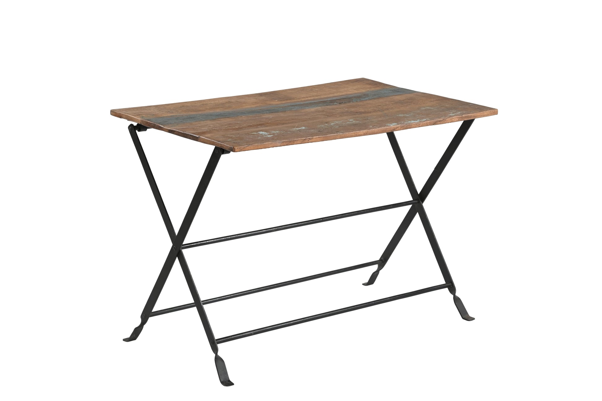 Mesa Plegable Madera y Acero
