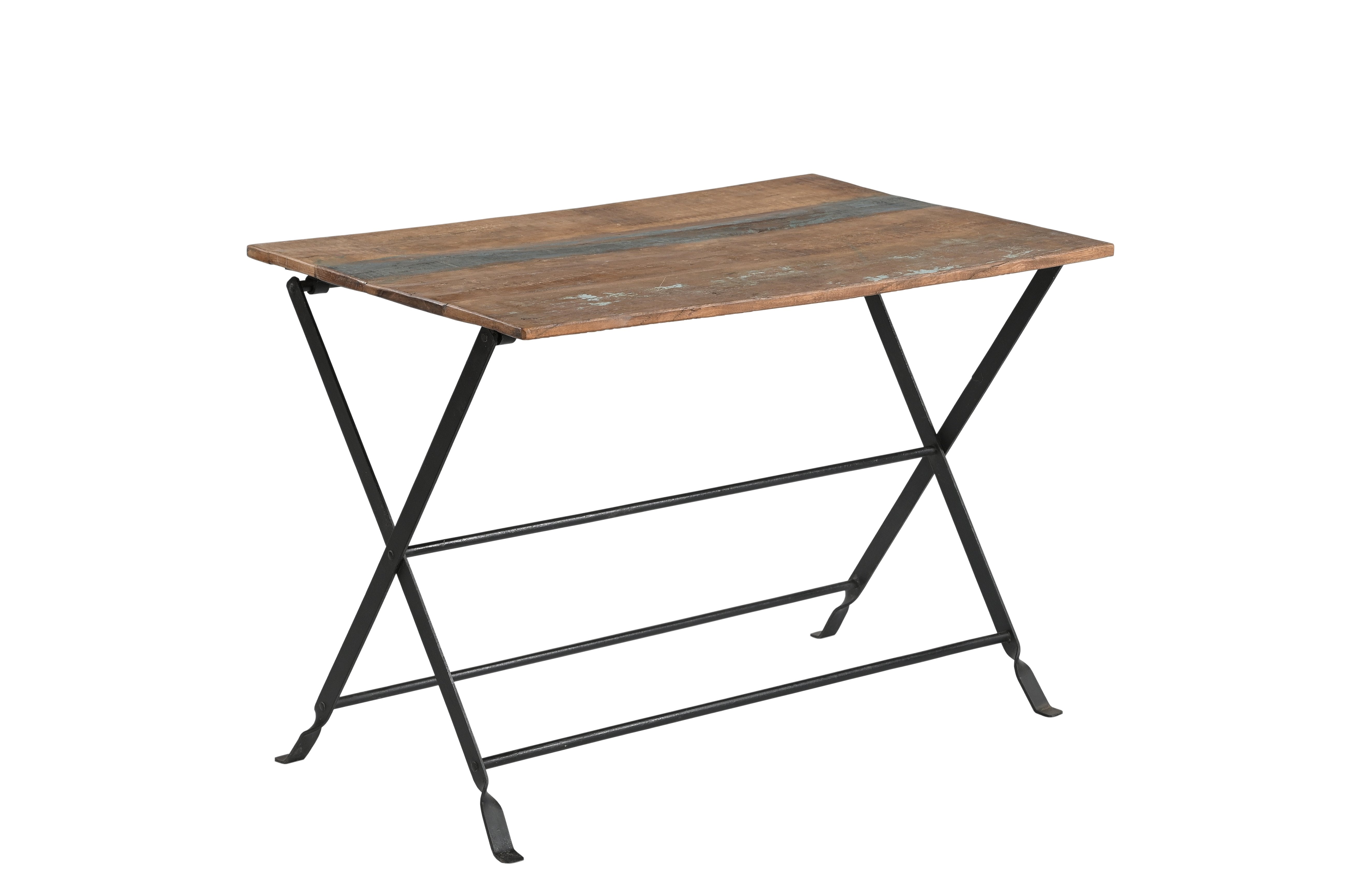 Mesa Plegable Madera y Acero