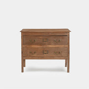 Comoda 2 Cajones Madera