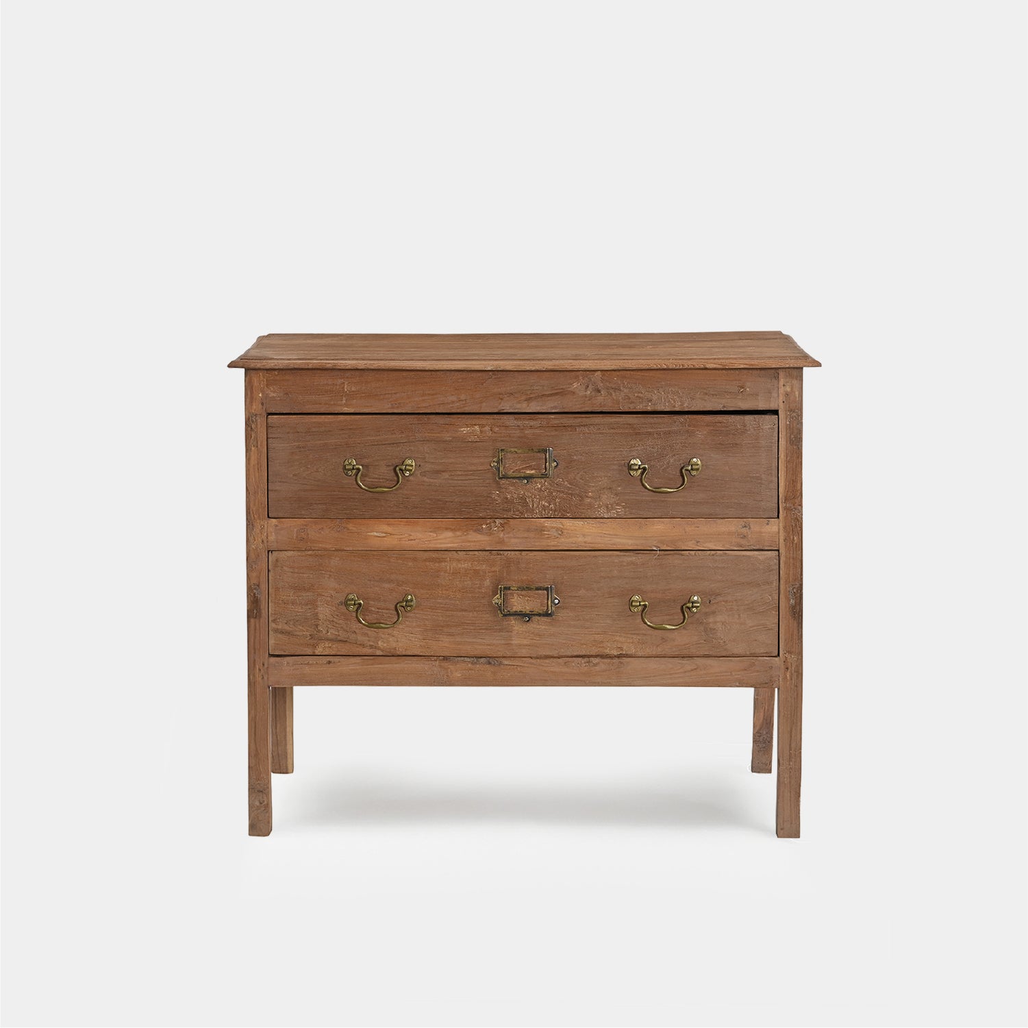 Comoda 2 Cajones Madera