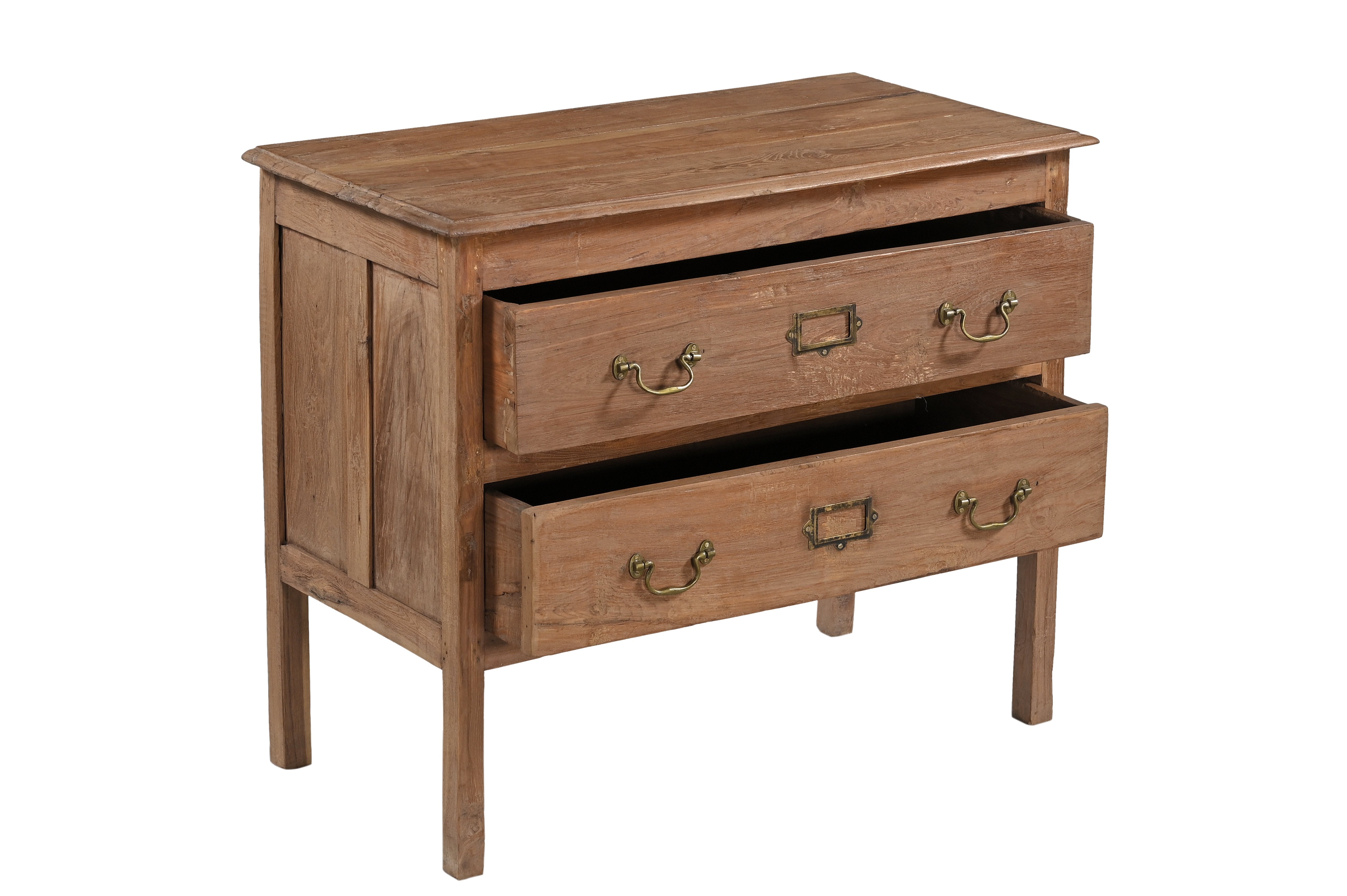 Comoda 2 Cajones Madera