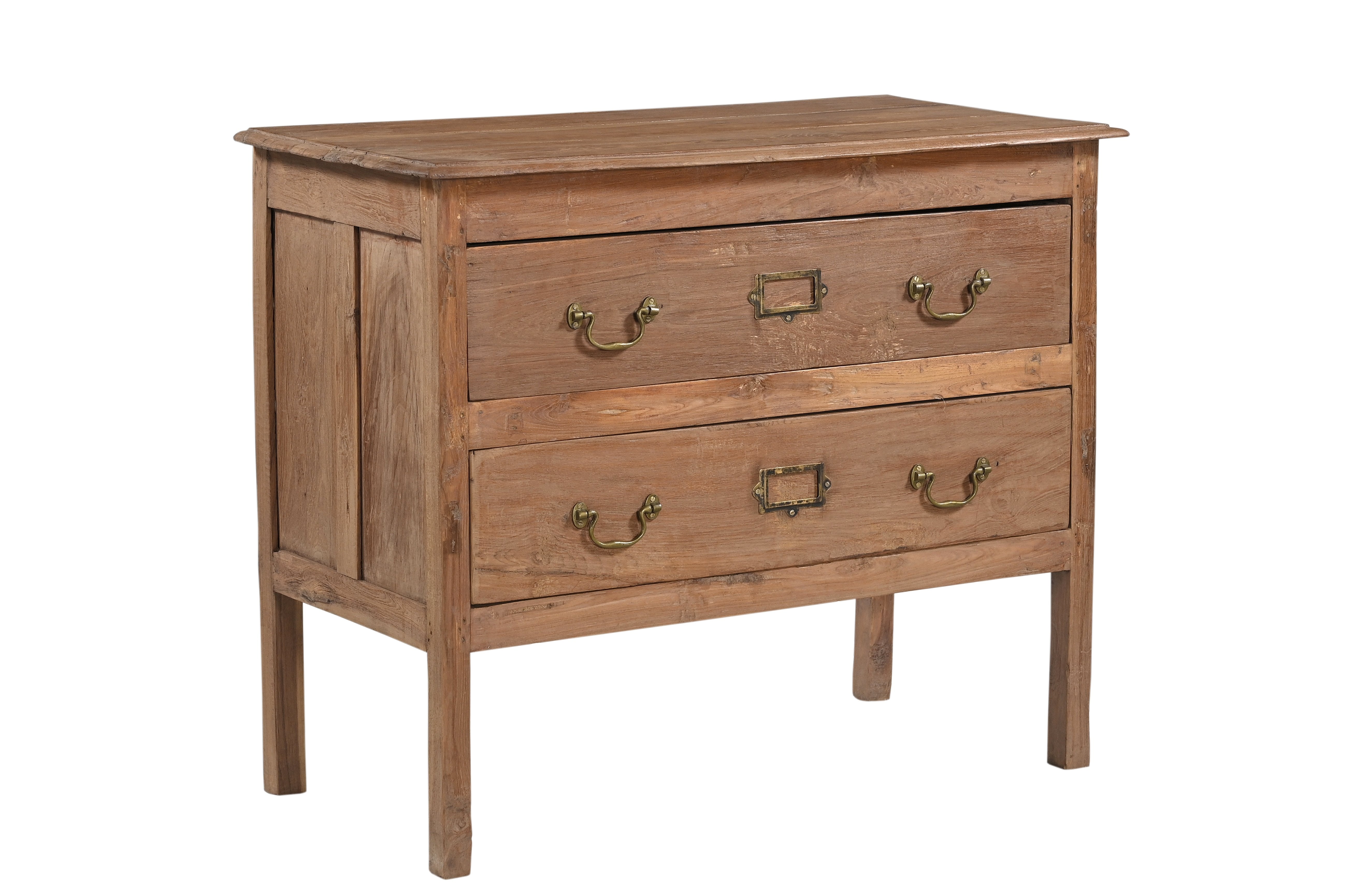 Comoda 2 Cajones Madera