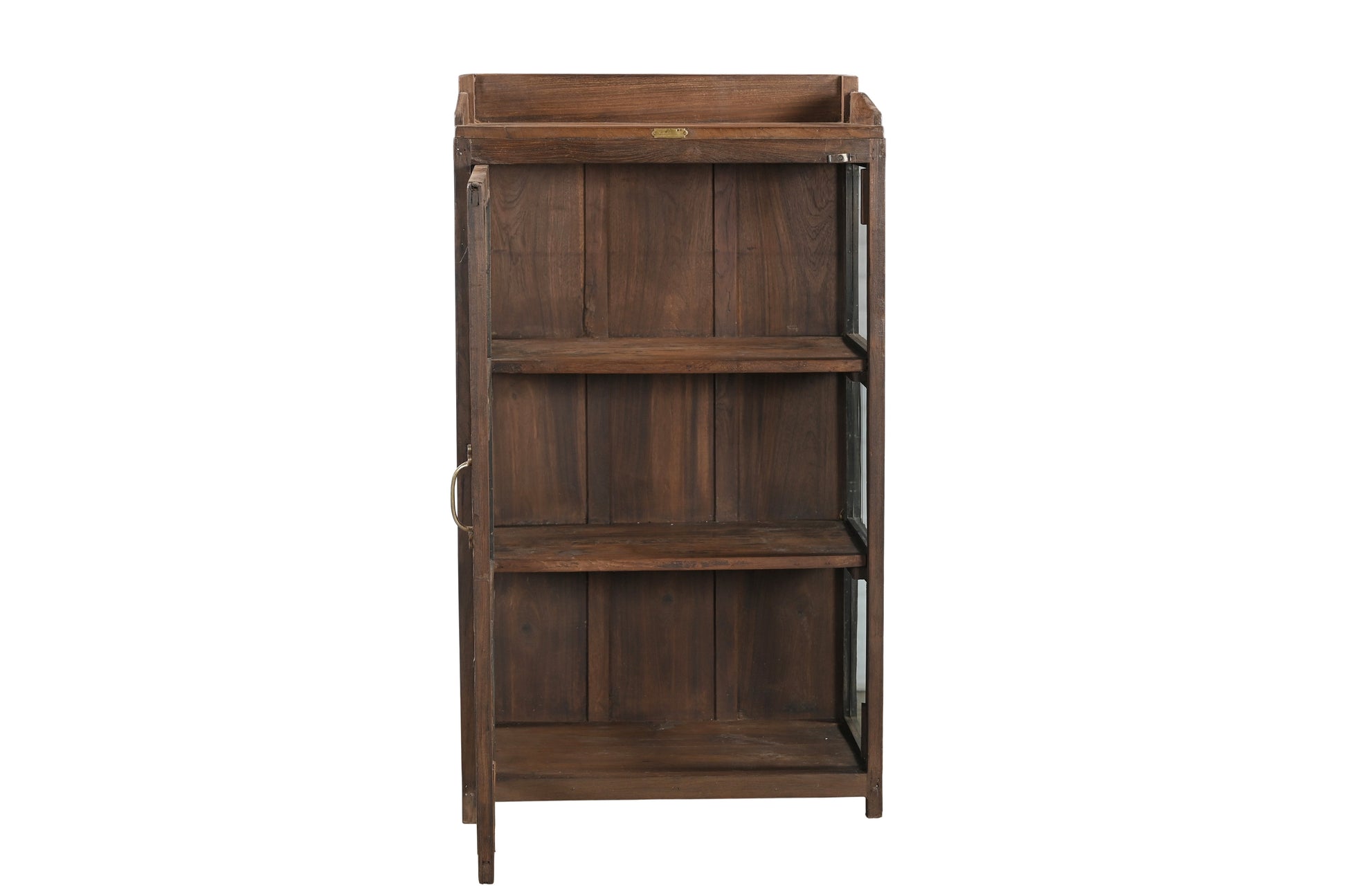 Vitrina 1 Puerta Madera y Vidrio 100