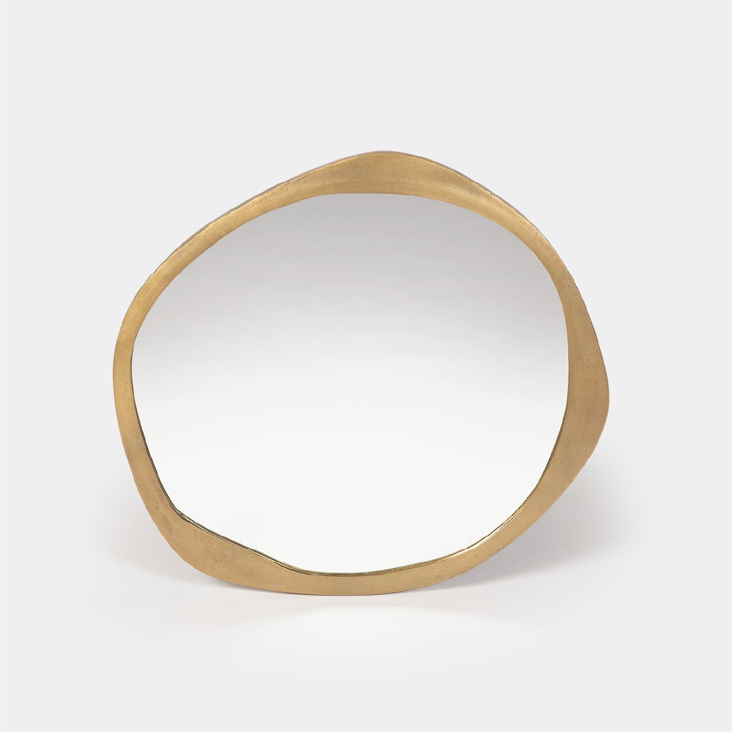 Espejo Lan Ovalado Brass Antique