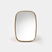 Espejo Zelda Rectangular Brass Antique