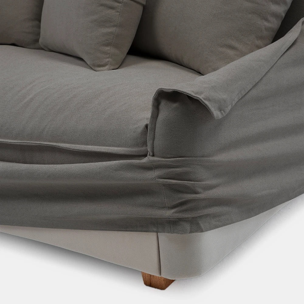 Funda Sofa 2C Balum Acero