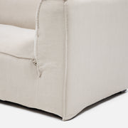 Funda Sofa Seccional Cube One Arm Izq Crudo Yf80
