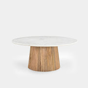 Mesa Centro Icon 3 Natural Marmol Blanco