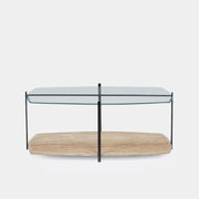 Mesa Centro Casale II Vidrio y Marmol