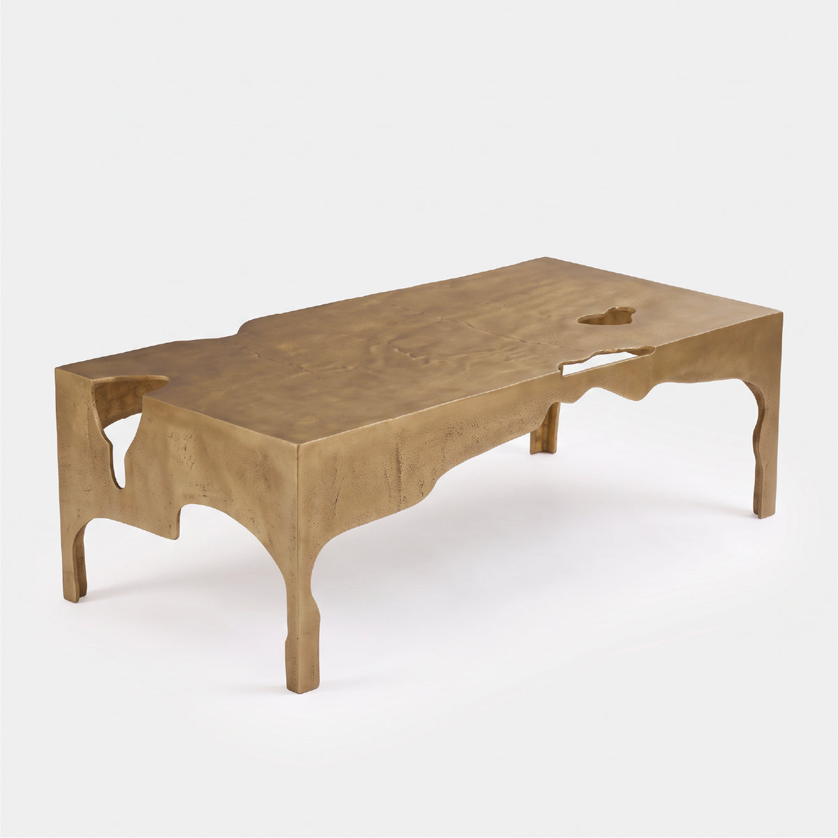 Mesa Centro Algora 2 Brass Antique