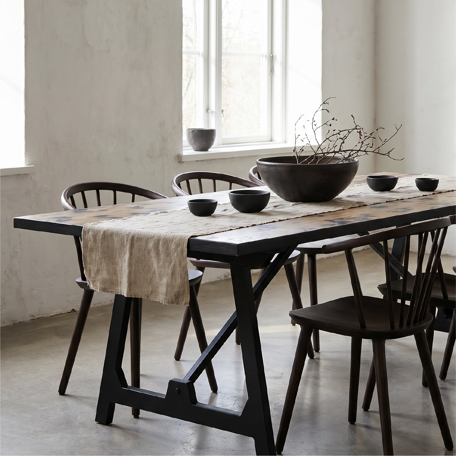Mesa Comedor Indian Natural Stain