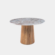 Mesa Comedor Lyra 2 Mármol Indian Brown 90
