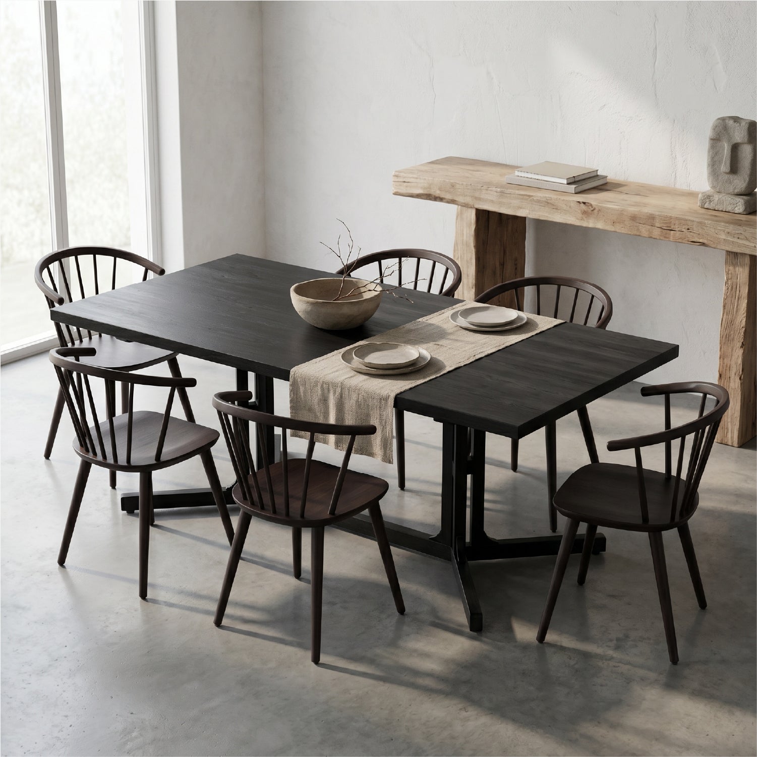Mesa Comedor Libia Negra