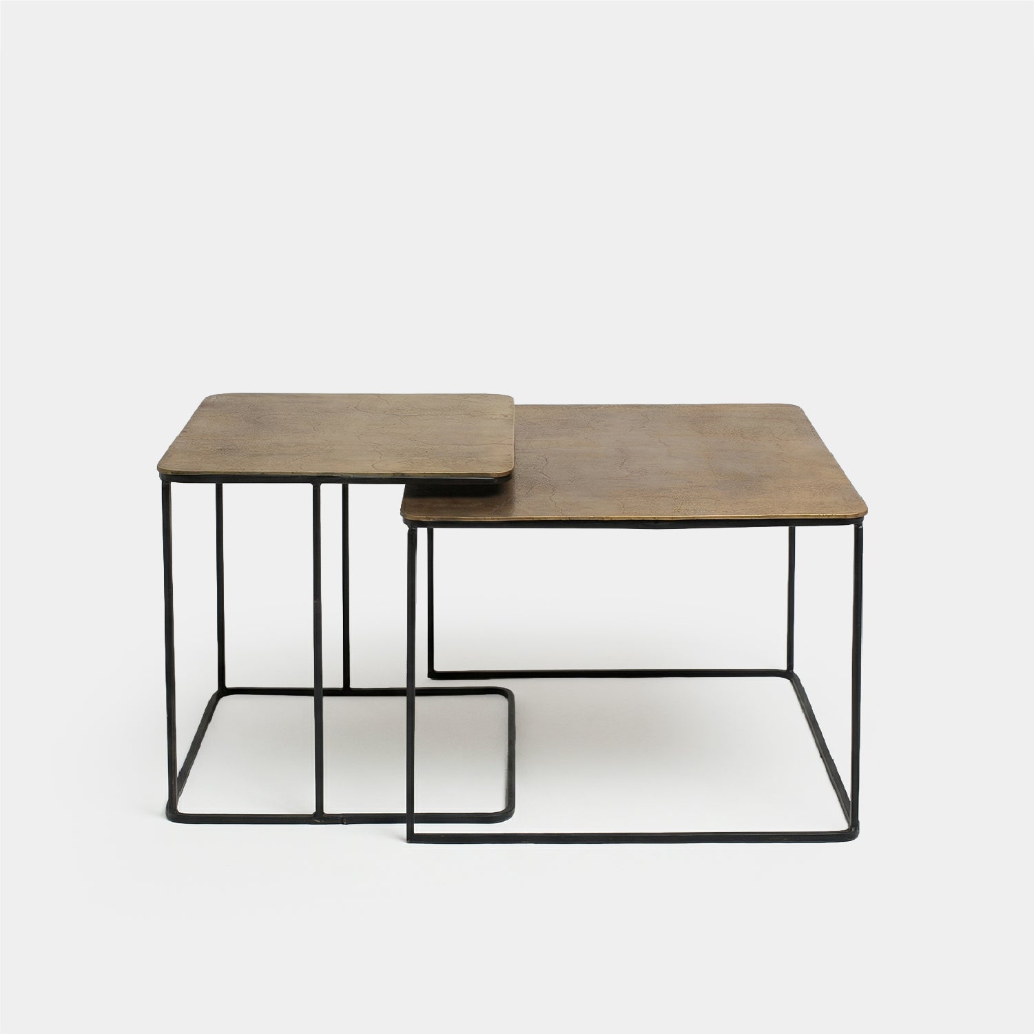 Mesa Lateral Jacobsen Cuadrada Doble