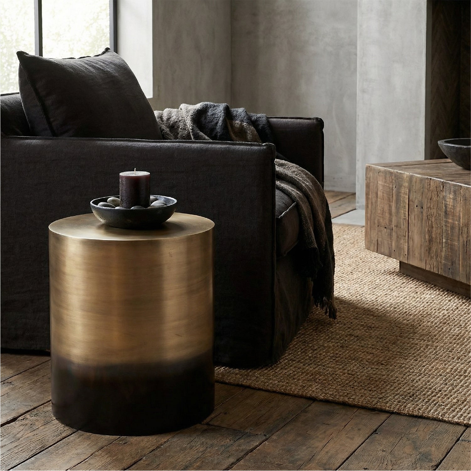 Mesa Lateral Chione Aluminio
