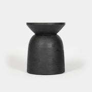 Mesa Lateral Milan Madera Negro Mate