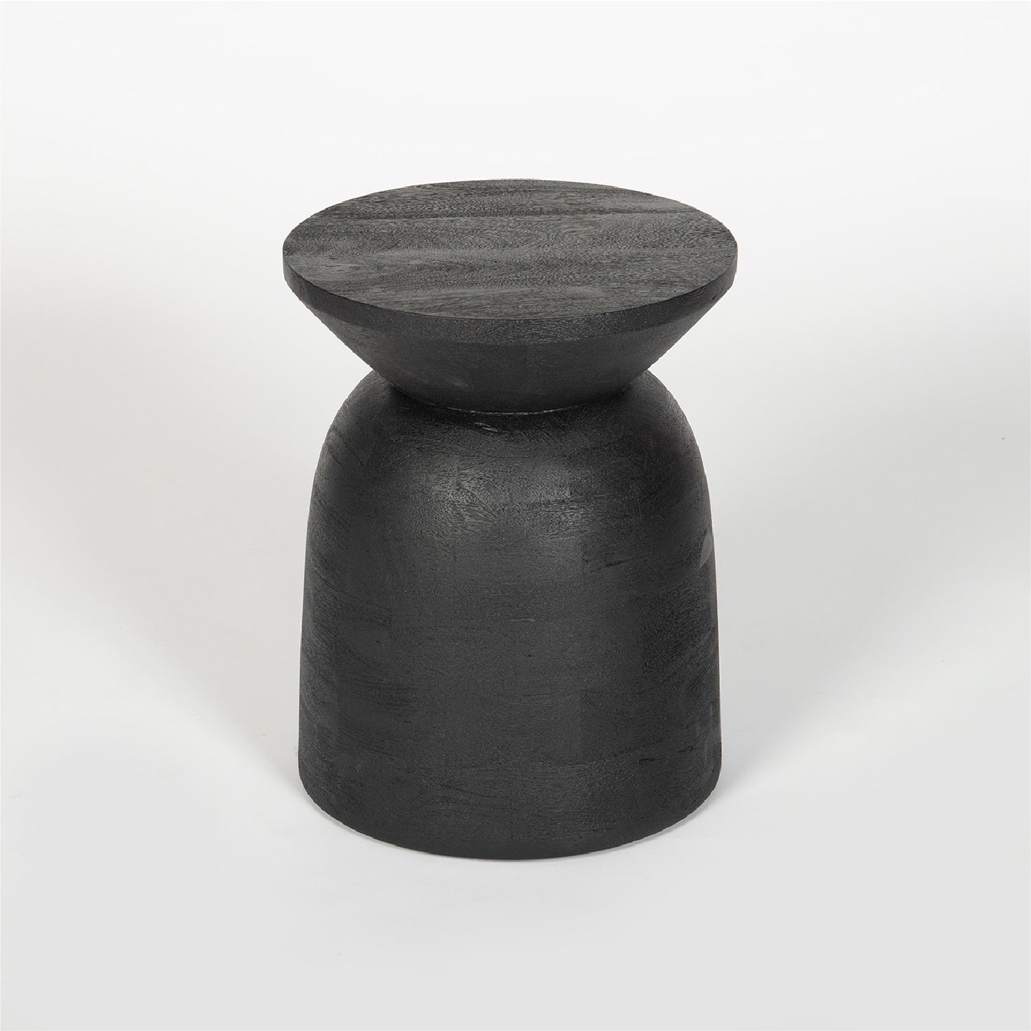 Mesa Lateral Milan Madera Negro Mate