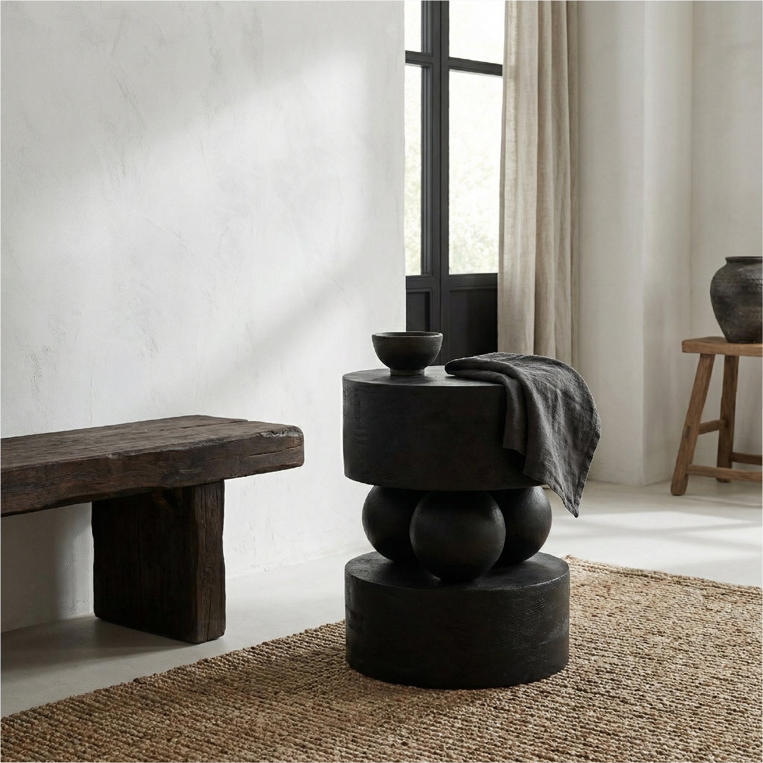Mesa Lateral Zuma Negra