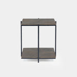 Mesa Lateral Allia Brass Antique