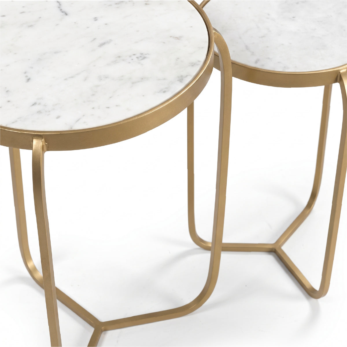 Mesa Lateral Budapest 2 Duo Brass
