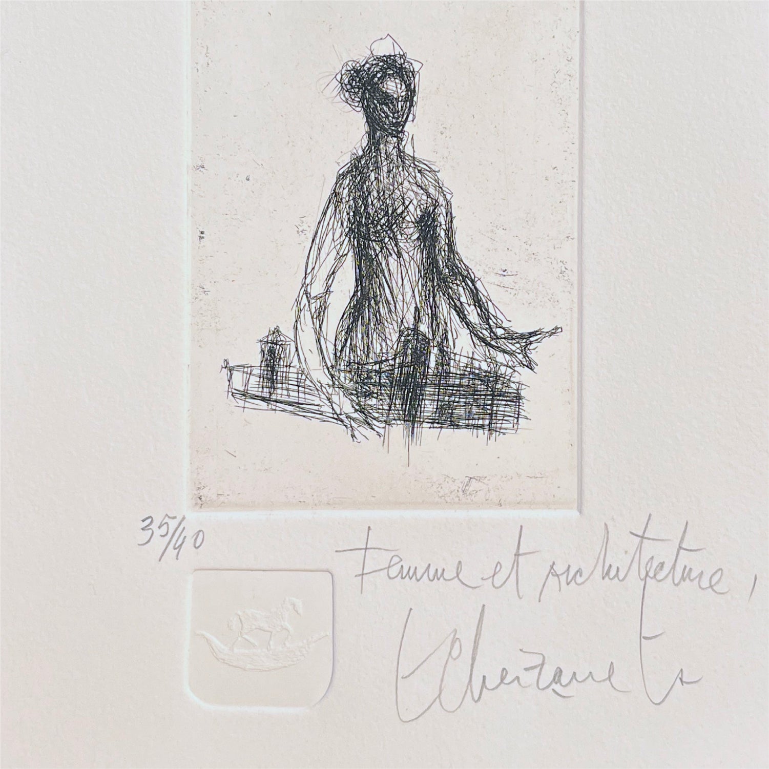 ALFREDO ECHAZARRETA Femme Et Arquitecture