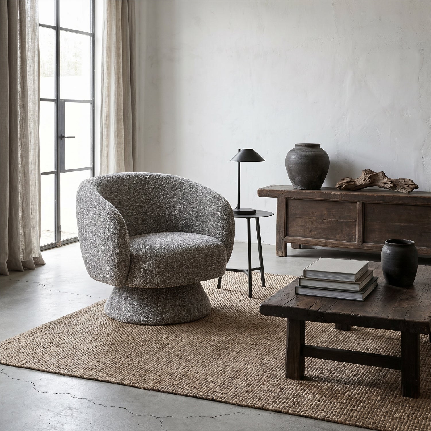 Sillon Giratorio Kip Cafe Mix