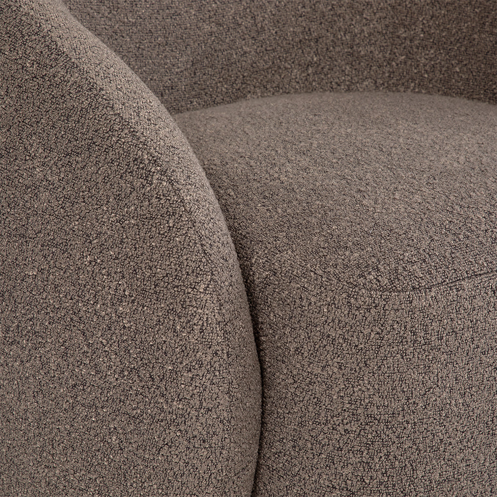 Sillon Giratorio Hank Cafe Oscuro