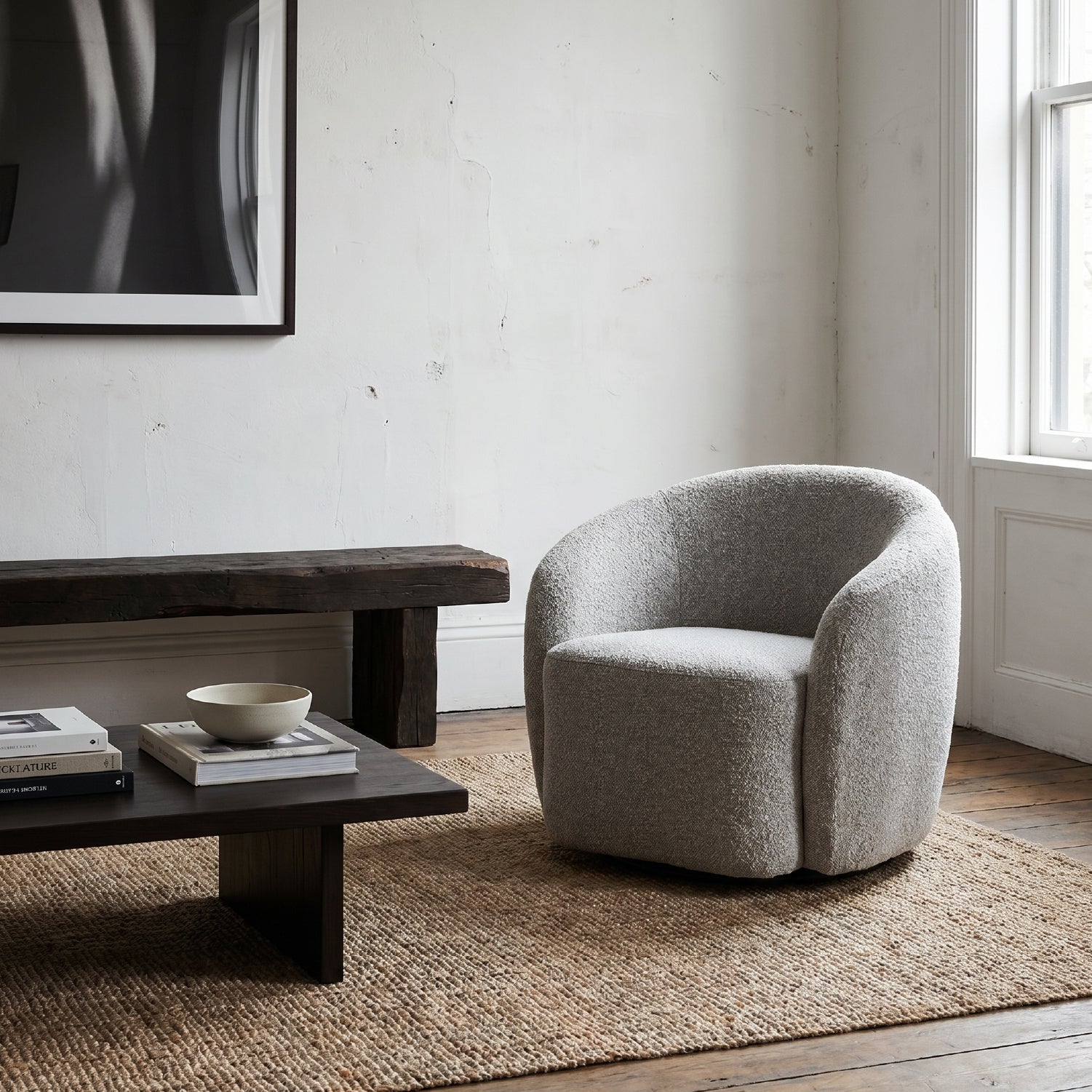 Sillon Giratorio Hank Bonne Boucle