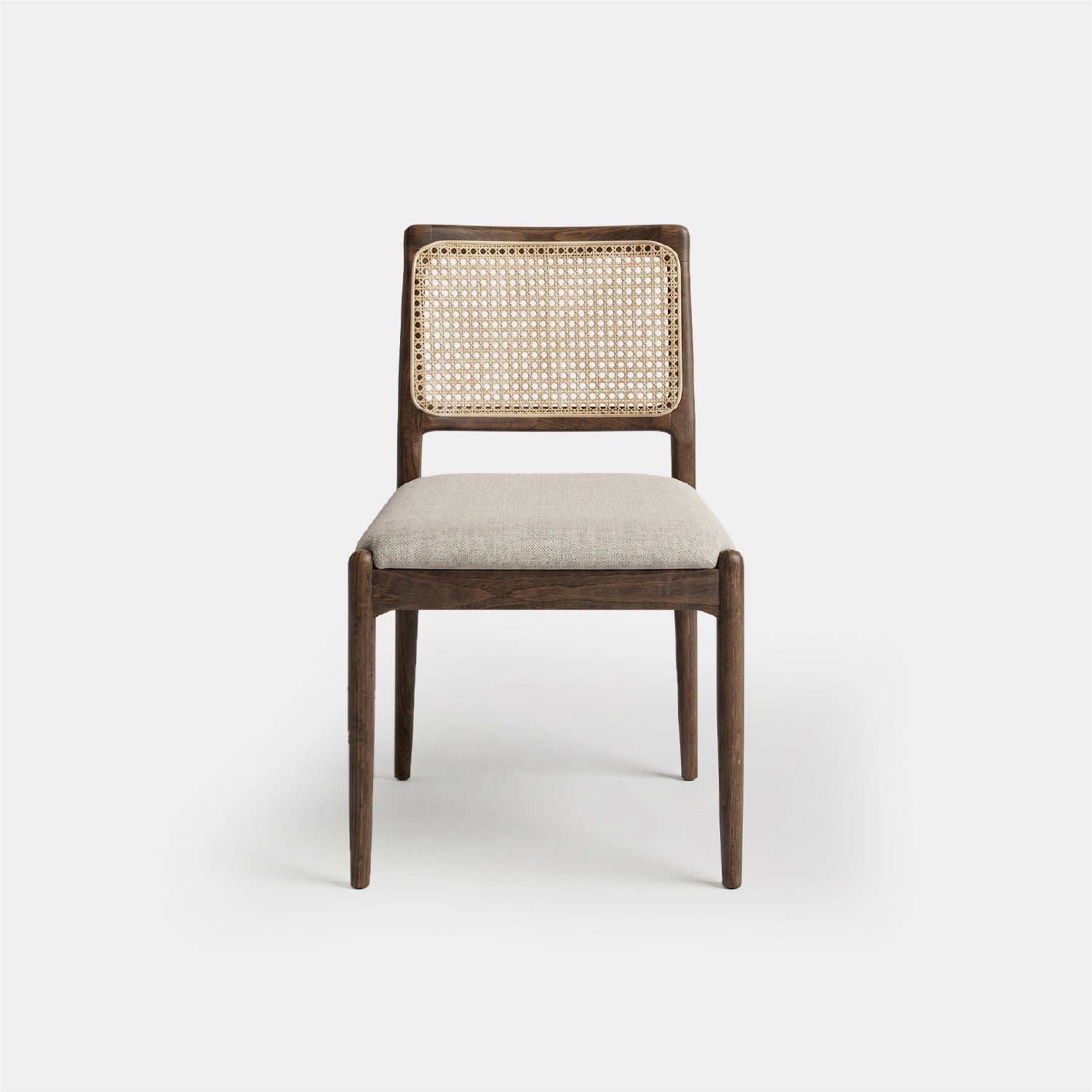Silla Comedor Amelia Antique y Rattan
