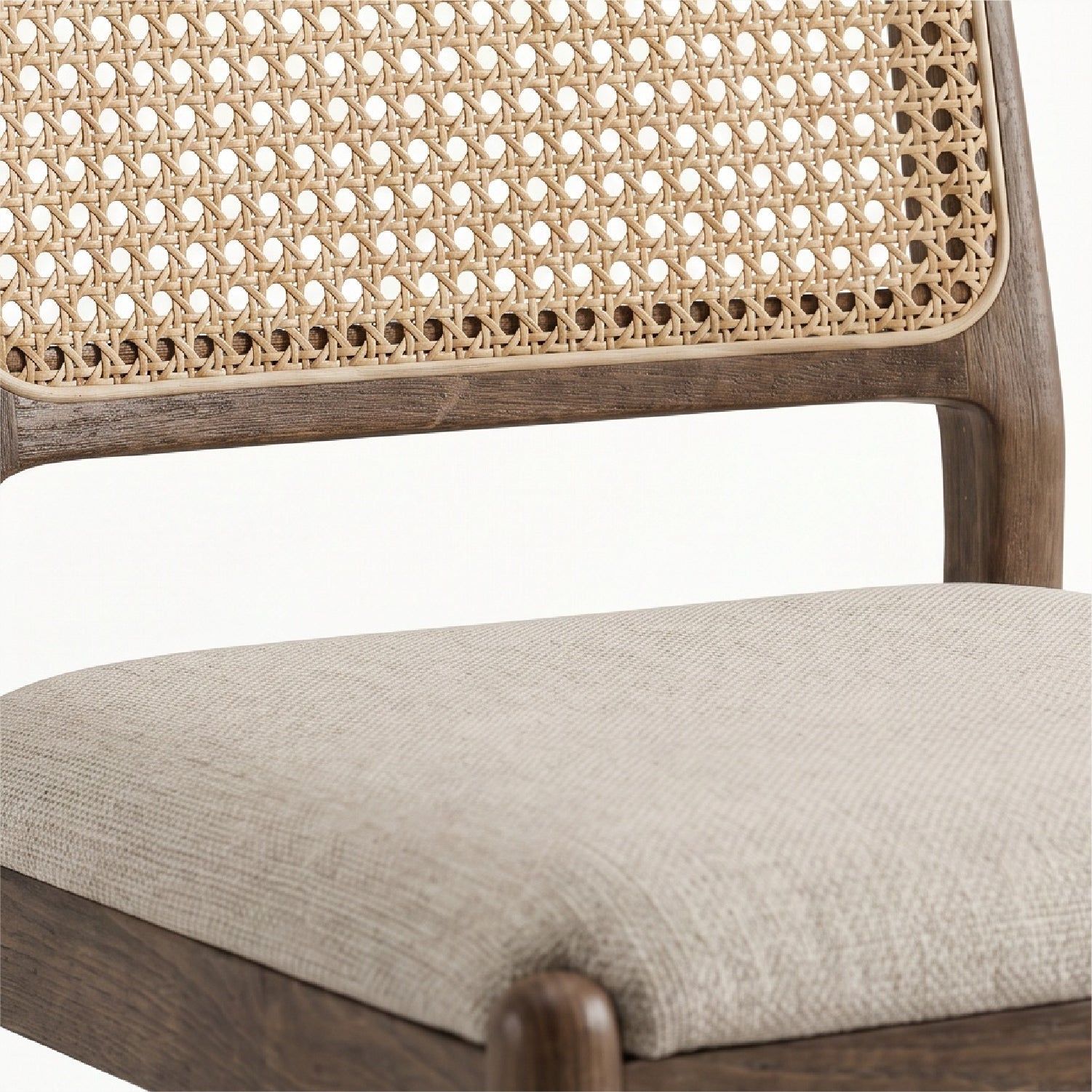 Silla Comedor Amelia Antique y Rattan