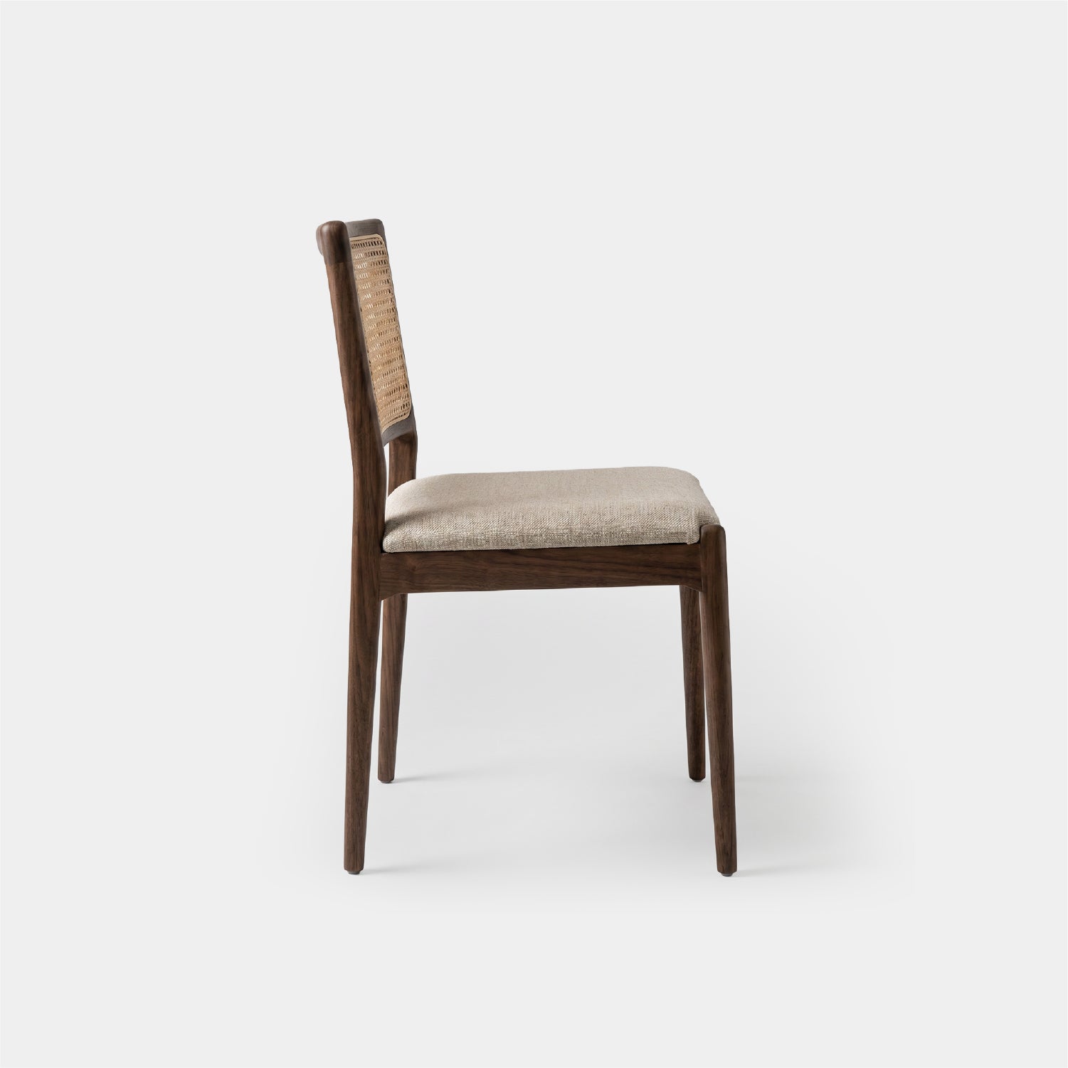 Silla Comedor Amelia Antique y Rattan