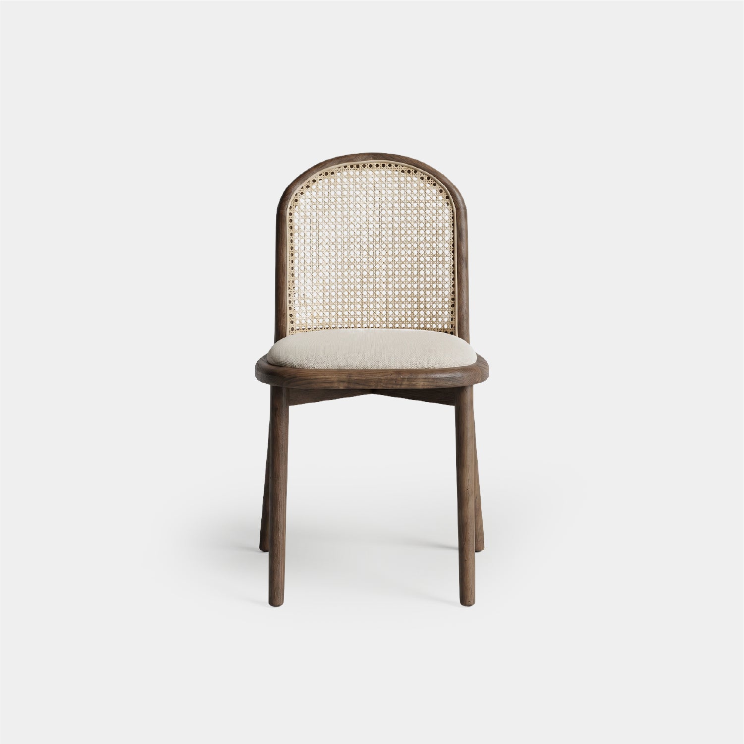 Silla Comedor Alesio Antique y Rattan