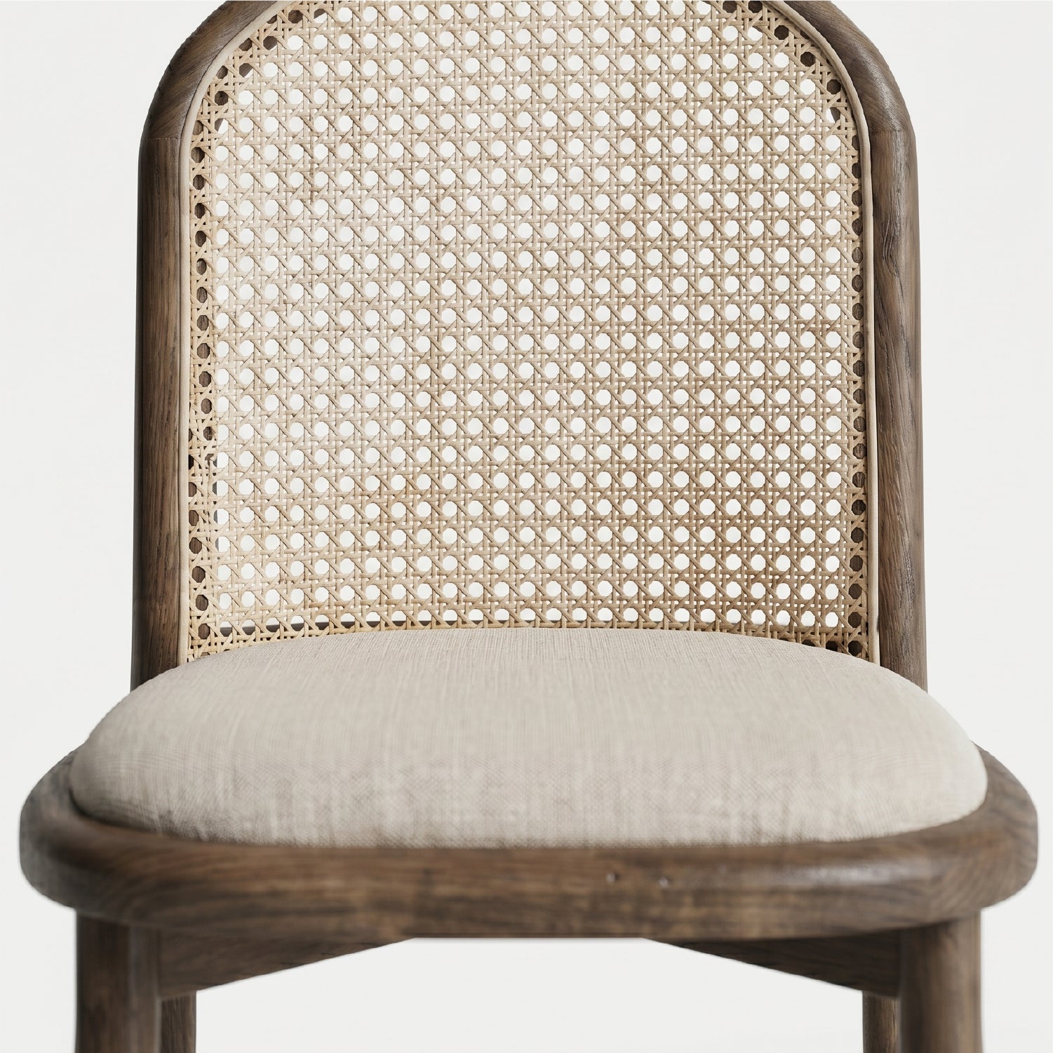 Silla Comedor Alesio Antique y Rattan